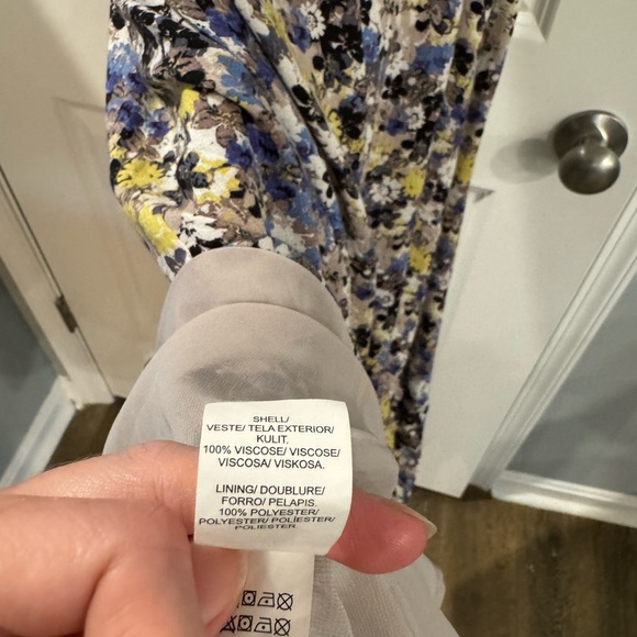 Lucky Brand floral print Maxi Dress size M Medium - Picture 4 of 7